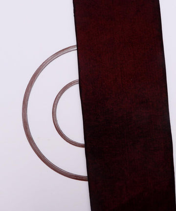 maroon and black two tone plain velvet fabric b106 6002